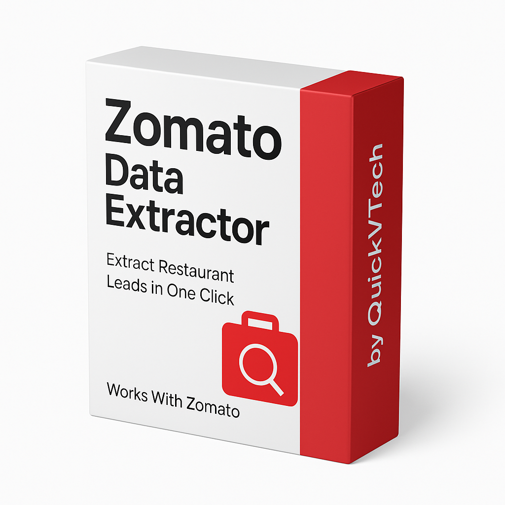 Zomato Data Extractor